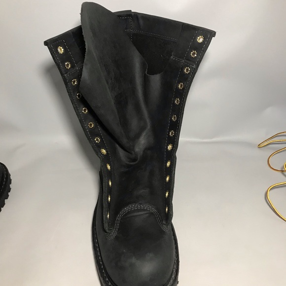 WHITE'S BOOTS EXPLORER NFPA 1977 Leather Black BOOTS SOFT TOE 2024 Ed. Sz 10 D - Picture 9 of 11